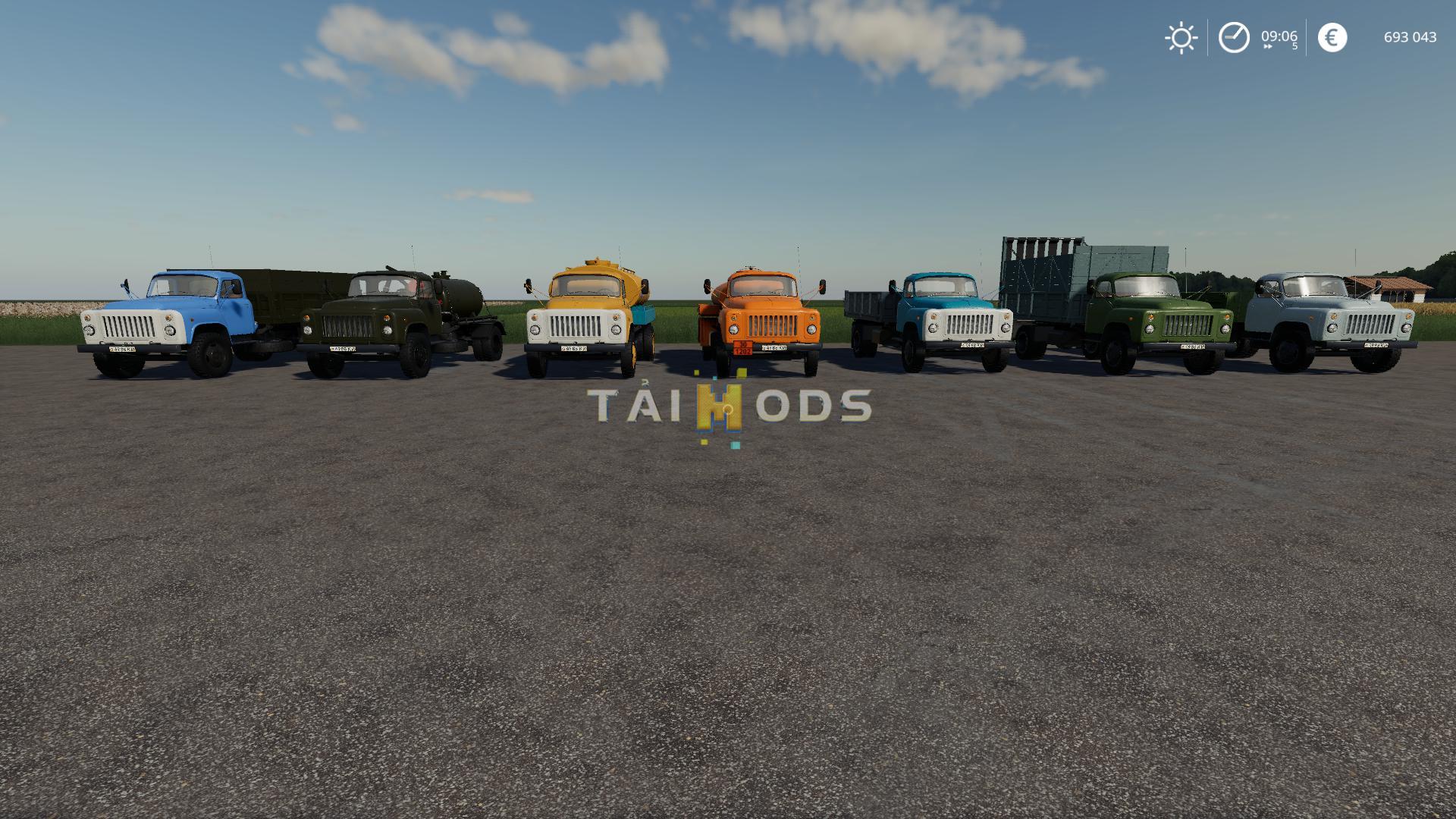 FS19 - Gaz 53 Modul Pack Hot Fix V1.0.1 (1.4)
