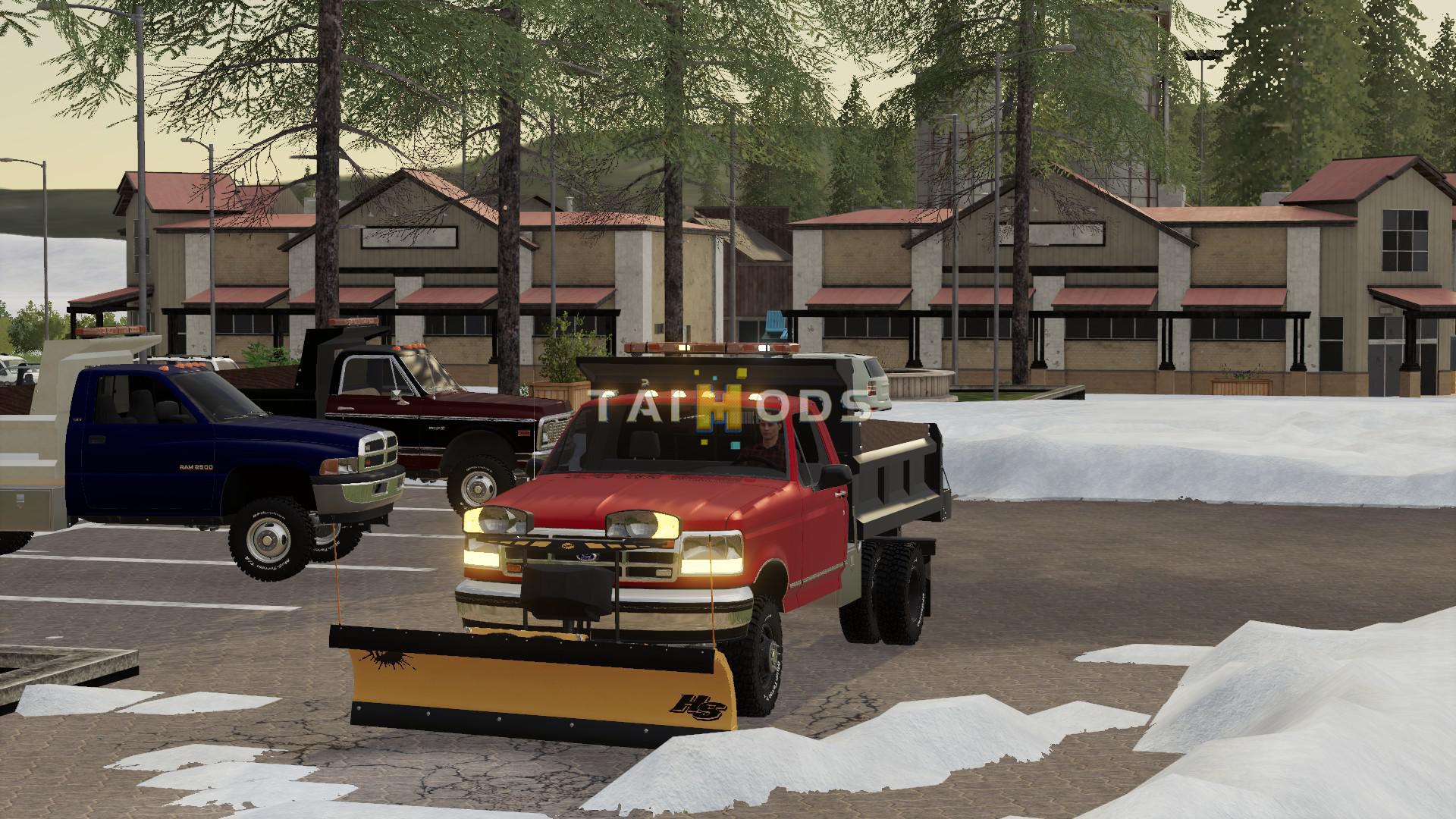 FS19 - EXP19 One Ton Dump Pack With Fisher Plow V1.0 (1.4) FS19 - EXP19 One Ton Dump Pack With Fisher Plow V1.0 (1.4)