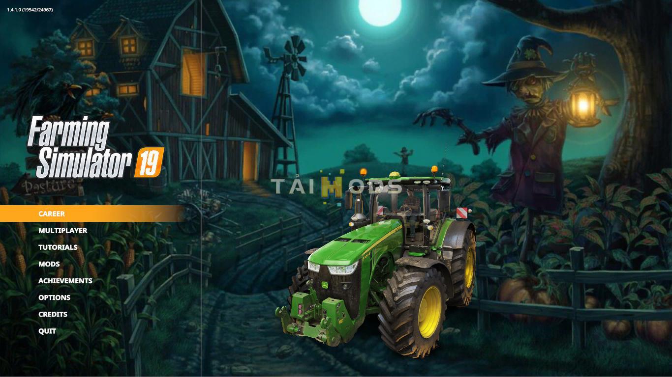 FS19 - Halloween 2020 Menu Background (1.6) FS19 - Halloween 2020 Menu Background (1.6)