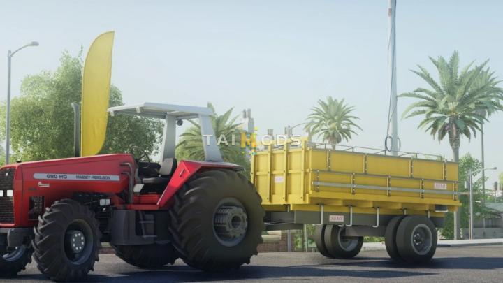 FS19 - Massey Ferguson 680HD Tractor V1.0 (1.7)