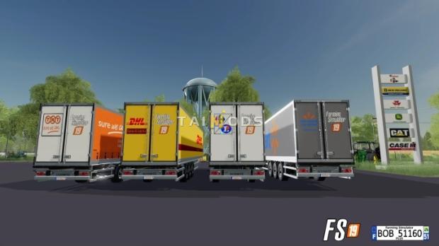 FS19 - Schmitz Trailer 3 V4.0 (1.7) FS19 - Schmitz Trailer 3 V4.0 (1.7)