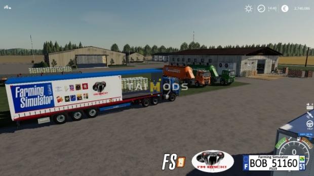 FS19 - TheSnake Trailers V1.0 (1.7) FS19 - TheSnake Trailers V1.0 (1.7)