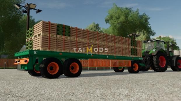 FS19 - Aguas Tenias Platform Trailer Pack V1.0 (1.7) FS19 - Aguas Tenias Platform Trailer Pack V1.0 (1.7)