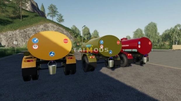 FS19 - Barrel Semi-Trailer V1.0 (1.7) FS19 - Barrel Semi-Trailer V1.0 (1.7)