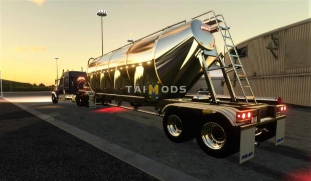 FS19 - Polar Pneumatic Bulk Tank Trailer V1.0 (1.7) FS19 - Polar Pneumatic Bulk Tank Trailer V1.0 (1.7)