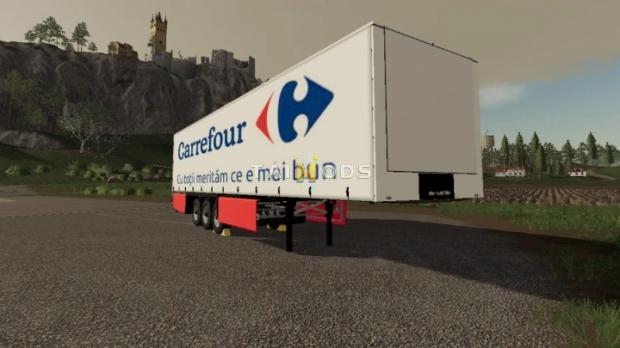 FS19 - Carrefour Trailer V1.0 (1.7)