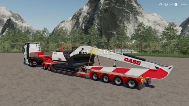 FS19 - Broshuis 4+2 Axles Low Loader V1.0 (1.7)