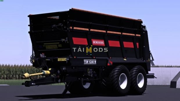 FS19 - Bergmann TSW 624 W Trailer V2.0 (1.7)