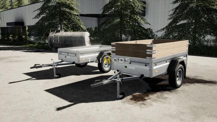 FS19 - Lizard Car Trailer V1.3 (1.7) FS19 - Lizard Car Trailer V1.3 (1.7)