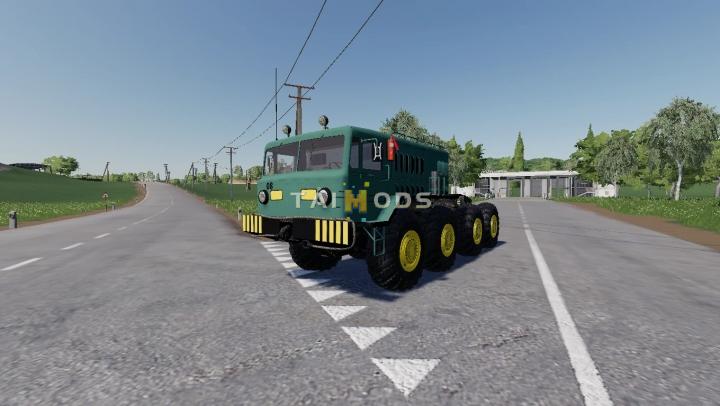 FS19 - Maz Trailer V1.0 (1.7) FS19 - Maz Trailer V1.0 (1.7)