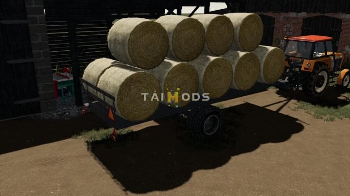 FS19 - Lizard Bale Trailer V1.2 (1.7) FS19 - Lizard Bale Trailer V1.2 (1.7)