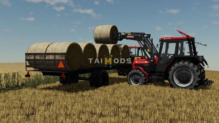 FS19 - Lizard Bale Trailer V1.2 (1.7) FS19 - Lizard Bale Trailer V1.2 (1.7)