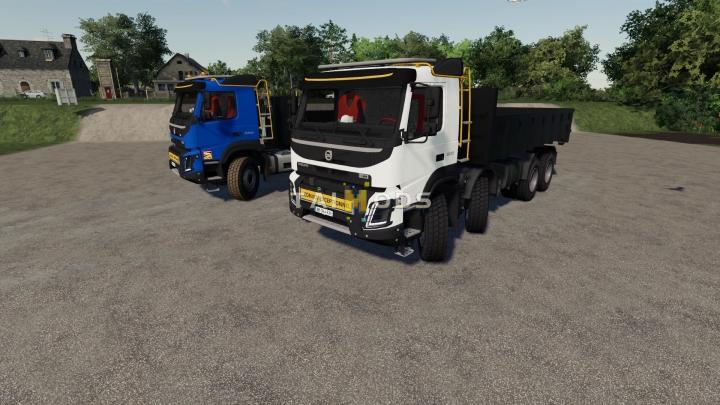 FS19 - Benne TP Ampiroll 6x4/8x4 V2.0 (1.7) FS19 - Benne TP Ampiroll 6x4/8x4 V2.0 (1.7)