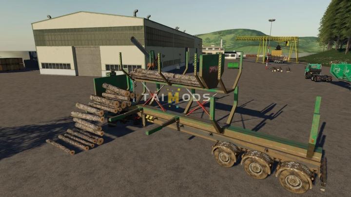 FS19 - Jenz Wood Slasher V1.0 (1.7) FS19 - Jenz Wood Slasher V1.0 (1.7)