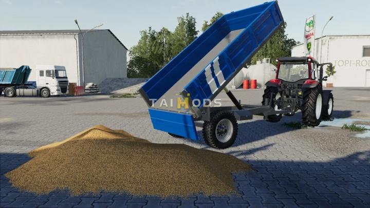 FS19 - Lizard Gun 4 Trailer V1.0 (1.7)