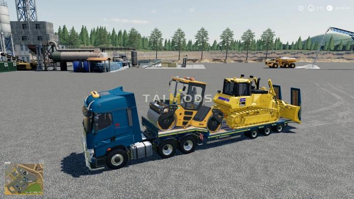 FS19 - Schwarzmuller Low Loader Fixed V1.0 (1.7) FS19 - Schwarzmuller Low Loader Fixed V1.0 (1.7)