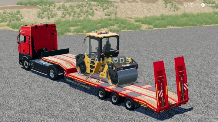 FS19 - Schwarzmuller Low Loader Fixed V1.0 (1.7) FS19 - Schwarzmuller Low Loader Fixed V1.0 (1.7)