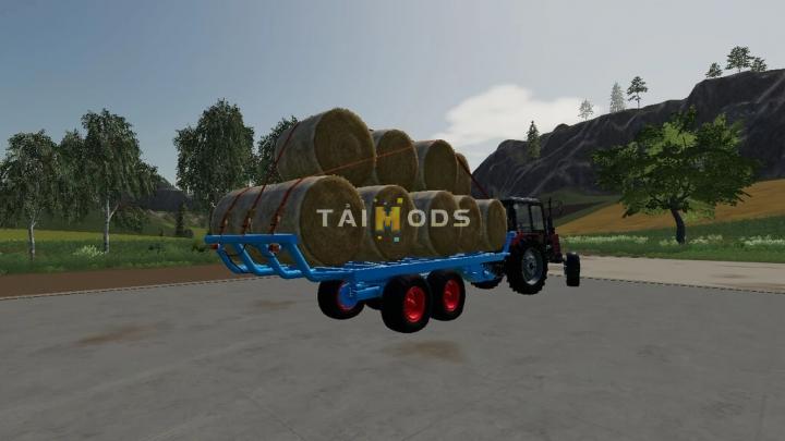 FS19 - T088 Bale Trailer V1.1 (1.7) FS19 - T088 Bale Trailer V1.1 (1.7)