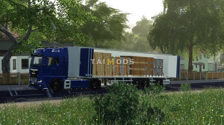 FS19 - Schmitz Slidedoor Trailer V2.0 (1.7) FS19 - Schmitz Slidedoor Trailer V2.0 (1.7)