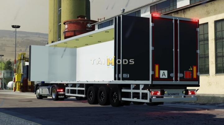 FS19 - Schmitz Slidedoor Trailer V2.0 (1.7) FS19 - Schmitz Slidedoor Trailer V2.0 (1.7)