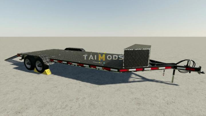 FS19 - Small Flatbed Trailer With Tipper/Logging Options V1.0.0.1 (1.7) FS19 - Small Flatbed Trailer With Tipper/Logging Options V1.0.0.1 (1.7)