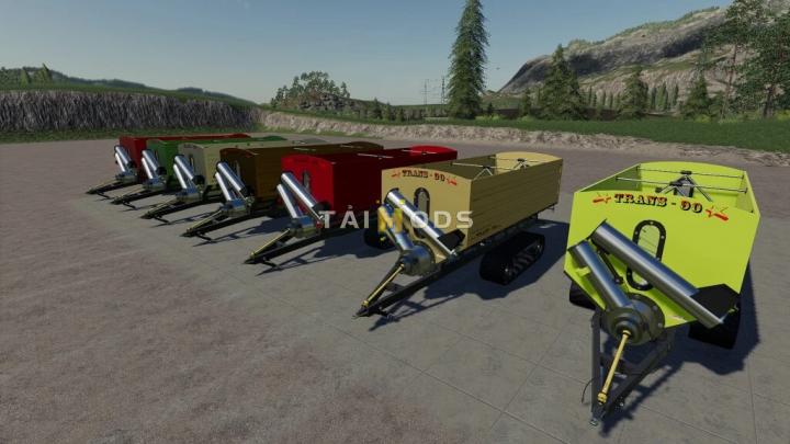 FS19 - Trans-90 Trailer V1.0 (1.7) FS19 - Trans-90 Trailer V1.0 (1.7)