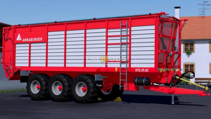 FS19 - Annaburger HTS22.03 / HTS29.03 Trailer V1.0.0.1 (1.7) FS19 - Annaburger HTS22.03 / HTS29.03 Trailer V1.0.0.1 (1.7)