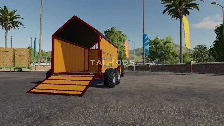 FS19 - Animal Trailer V1.0 (1.7) FS19 - Animal Trailer V1.0 (1.7)