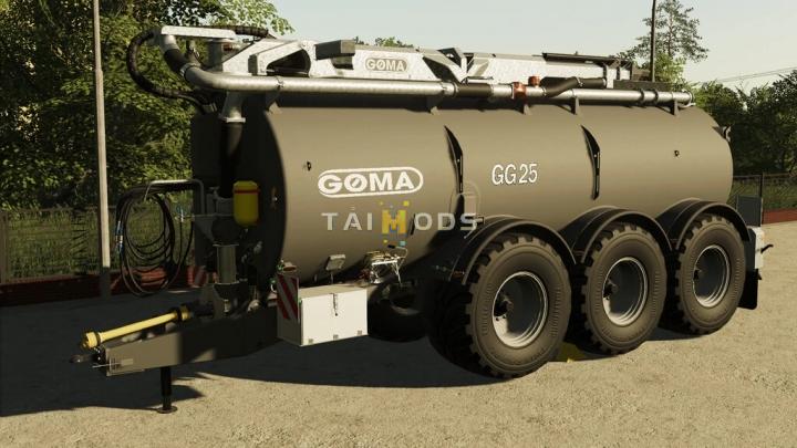 FS19 - Goma GG 25 Trailer V1.0 (1.7) FS19 - Goma GG 25 Trailer V1.0 (1.7)