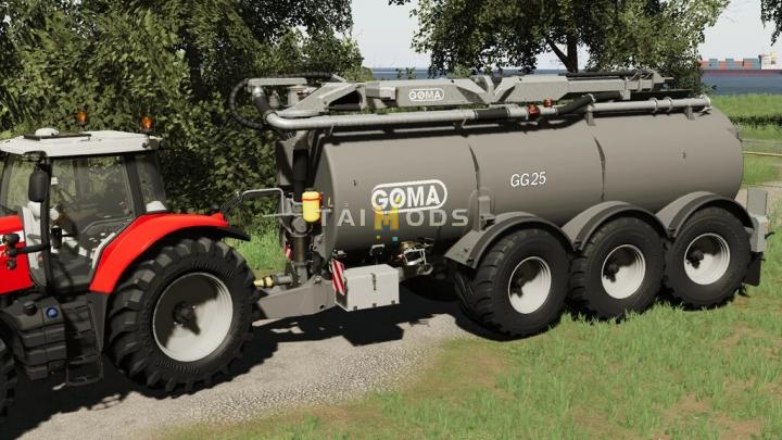 FS19 - Goma GG 25 Trailer V1.0 (1.7) FS19 - Goma GG 25 Trailer V1.0 (1.7)