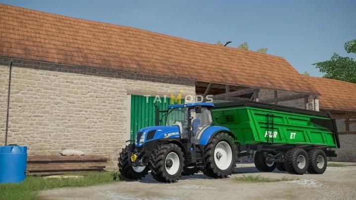 FS19 - Huret BHD 21T Trailer V1.1 (1.7) FS19 - Huret BHD 21T Trailer V1.1 (1.7)
