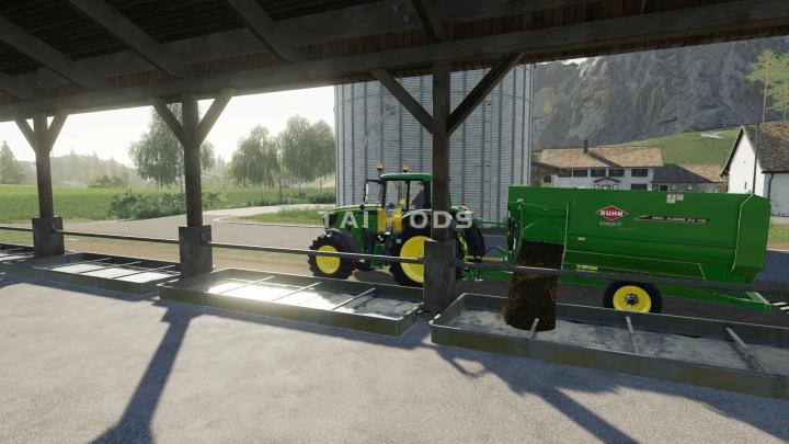 FS19 - Kuhn RA 142 Mixing Wagon V1.0 (1.7) FS19 - Kuhn RA 142 Mixing Wagon V1.0 (1.7)