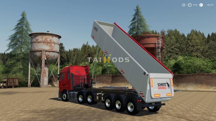 FS19 - Schmitz CargoBull S.KI Heavy 8.5 Semi Tipper V1.0 (1.7) FS19 - Schmitz CargoBull S.KI Heavy 8.5 Semi Tipper V1.0 (1.7)