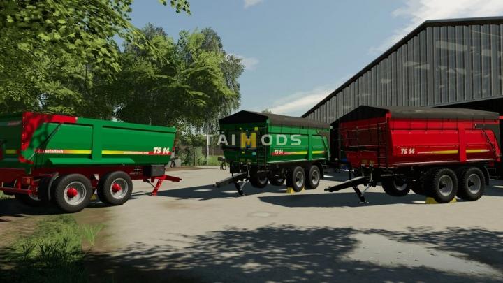 FS19 - Metaltech TS14 / 14000 Trailer V1.0 (1.7) FS19 - Metaltech TS14 / 14000 Trailer V1.0 (1.7)