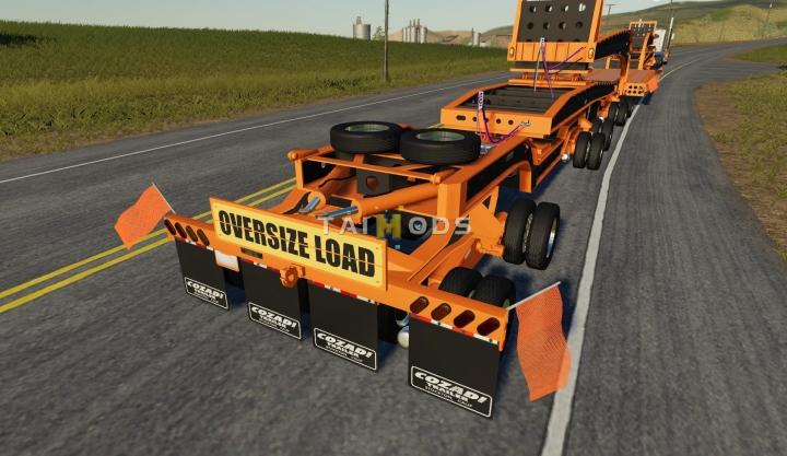 FS19 - Cozad 110t Trailer V1.0.0.1 (1.7) FS19 - Cozad 110t Trailer V1.0.0.1 (1.7)
