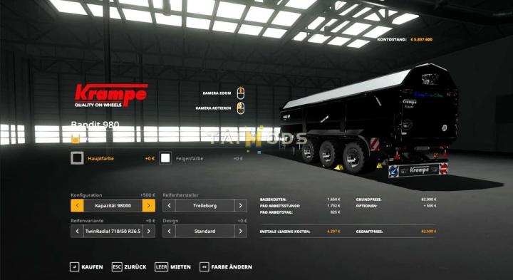 FS19 - Krampe Bandit Pack V1.0.0.2 (1.7) FS19 - Krampe Bandit Pack V1.0.0.2 (1.7)
