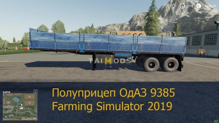 FS19 - Semi Odaz 9385 Trailer V1.1 (1.7) FS19 - Semi Odaz 9385 Trailer V1.1 (1.7)