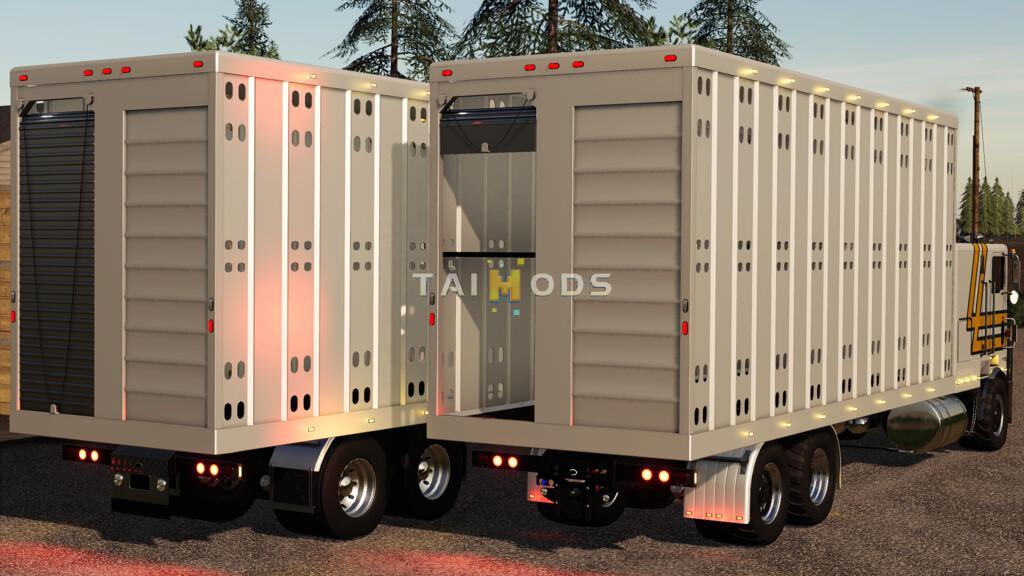 FS19 - TLX 48Ft Livestock Trailer V1.0 (1.7) FS19 - TLX 48Ft Livestock Trailer V1.0 (1.7)