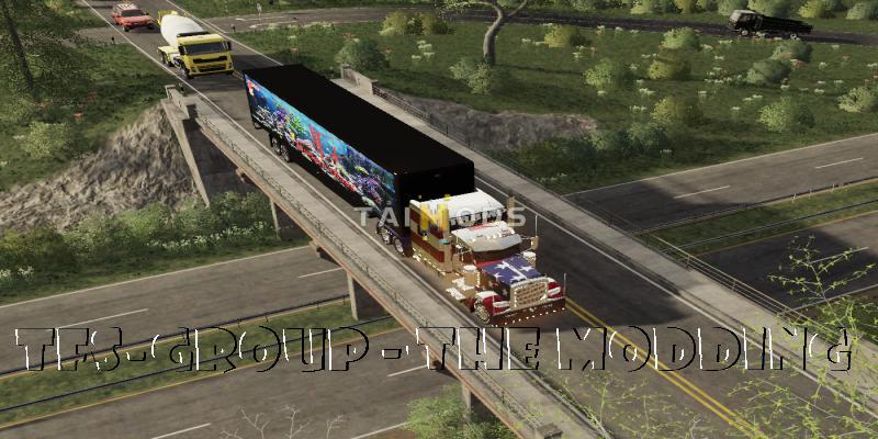 FS19 - Modren Glass Trailer V2.0 (1.7) FS19 - Modren Glass Trailer V2.0 (1.7)