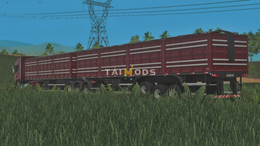 FS19 - Randon Bitrem Long Bulk Carrier Line R Trailer V1.0 (1.7) FS19 - Randon Bitrem Long Bulk Carrier Line R Trailer V1.0 (1.7)