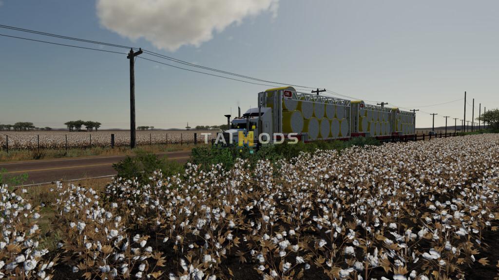 FS19 - Collier Miller Cotton-Trailer V1.0 (1.7) FS19 - Collier Miller Cotton-Trailer V1.0 (1.7)