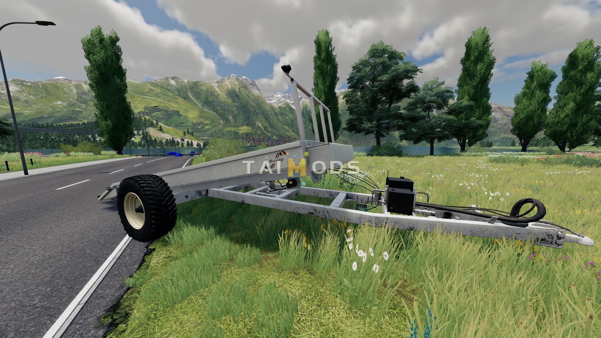 FS19 - Low Platform Trailer V1.0 (1.7)