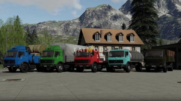FS19 - Mercedes-Benz / FAP 1213 Truck V1.0 (1.7) FS19 - Mercedes-Benz / FAP 1213 Truck V1.0 (1.7)