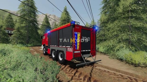 FS19 - Kamaz 43118 GCBA V1.0 (1.7) FS19 - Kamaz 43118 GCBA V1.0 (1.7)