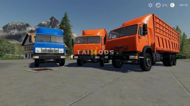 FS19 - Kamaz Grain Truck V3.0 (1.7) FS19 - Kamaz Grain Truck V3.0 (1.7)