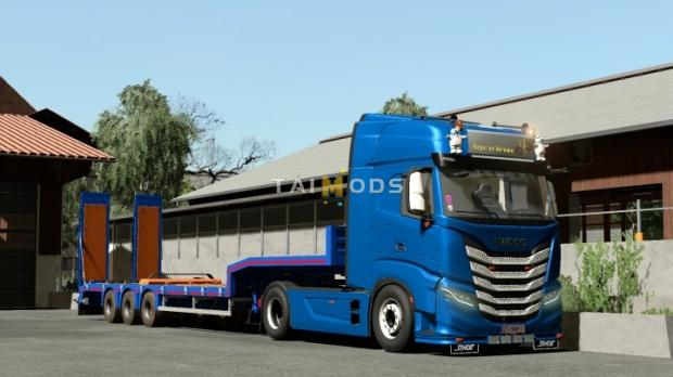 FS19 - Iveco S-Way Holland Style V1.0 (1.7) FS19 - Iveco S-Way Holland Style V1.0 (1.7)