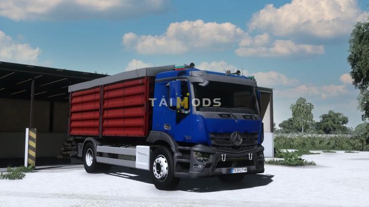 FS19 - Mercedes-Benz Antos Grain/Overloader V1.0 (1.7) FS19 - Mercedes-Benz Antos Grain/Overloader V1.0 (1.7)