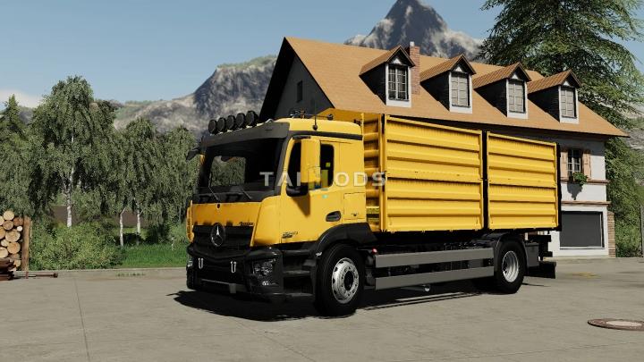 FS19 - Mercedes-Benz Antos Grain/Overloader V1.0 (1.7) FS19 - Mercedes-Benz Antos Grain/Overloader V1.0 (1.7)