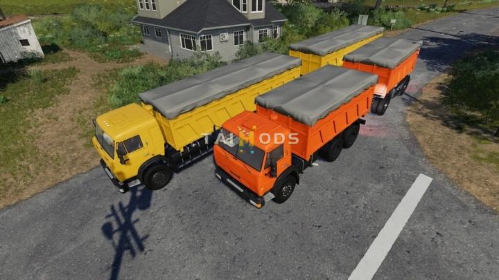 FS19 - Kamaz Grain Carrier V1.0.0.1 (1.7) FS19 - Kamaz Grain Carrier V1.0.0.1 (1.7)