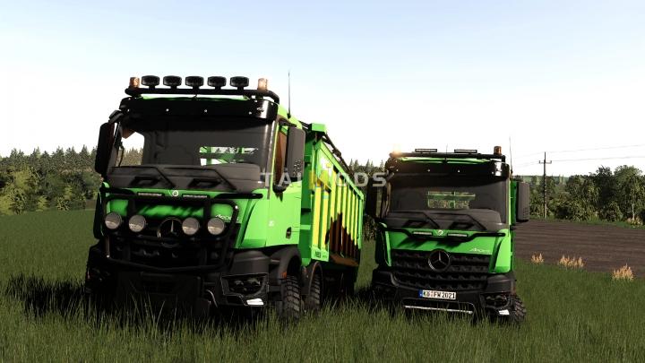 FS19 - Mercedes Arocs Agrar 8x8 Joskin Edition V1.0 (1.7) FS19 - Mercedes Arocs Agrar 8x8 Joskin Edition V1.0 (1.7)